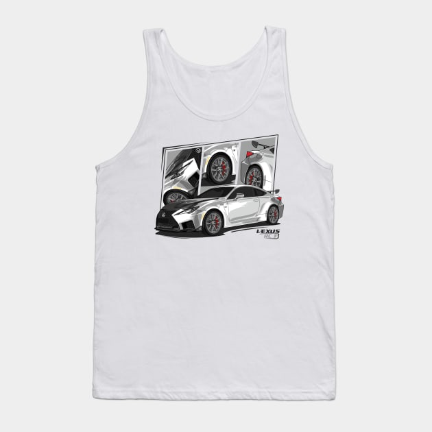 Lexus RC-F RCF JDM Tank Top by T-JD